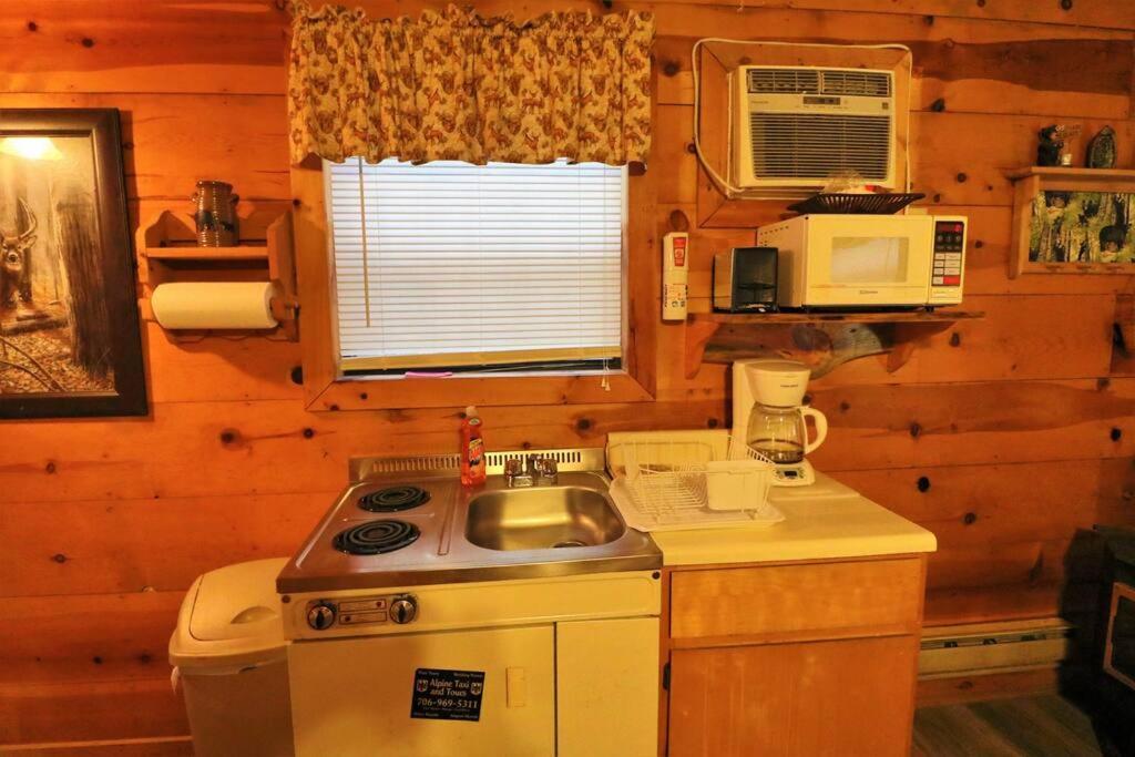 Alpine Mountain Sweetheart Cabin Jacuzzi #8 Helen Bagian luar foto