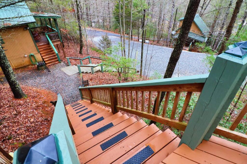 Alpine Mountain Sweetheart Cabin Jacuzzi #8 Helen Bagian luar foto